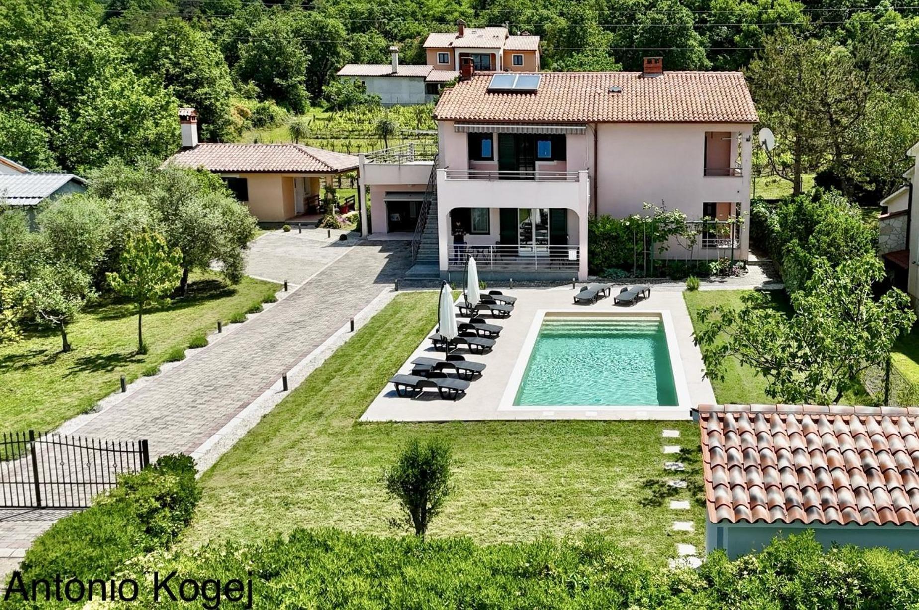 Villa Orka Лабин Екстериор снимка